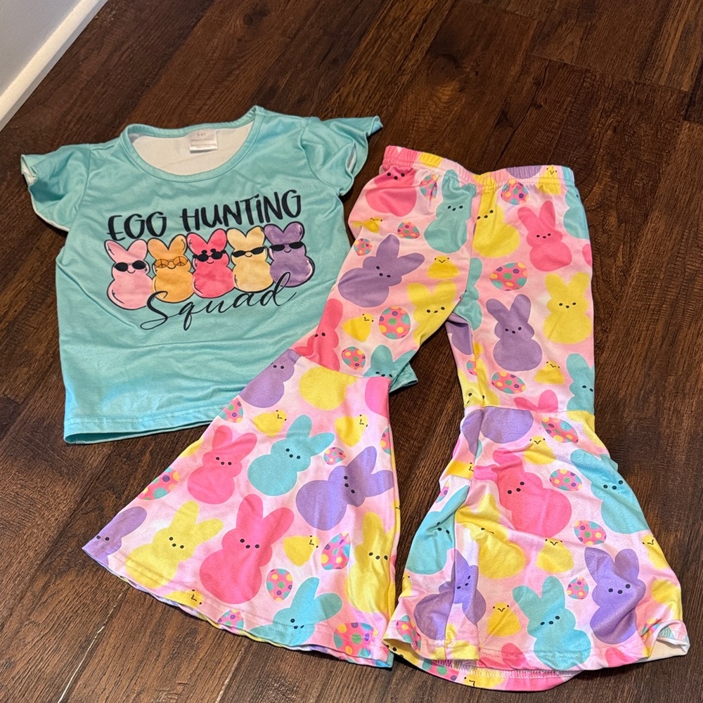 Egg Hunting Squad Pastel Peep Set size 3/4